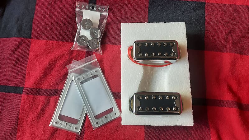 Gretsch Filtertron Humbucker Neck Pickup - 3.93K - Chrome/White - Reclaimed