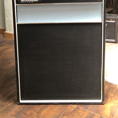 Acoustic  Model 370 Bass amp and Acoustic 301 speaker cabinet for sale