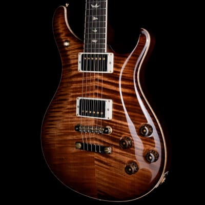 PRS Wood Library McCarty 594 Flame Maple 10 Top Brazilian Rosewood Board Copperhead Burst image 1
