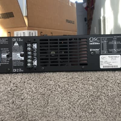 QSC CX302V 2-Ch Power Amp Rack - 70/120V image 5