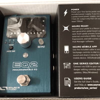 Source Audio EQ2 Programmable EQ Pedal | Reverb Source Audio EQ2 Programmable EQ Pedal | Reverb