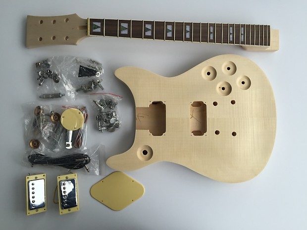 DIY Electric Guitar Kit Double Cut Build Your Own Guitar Kit