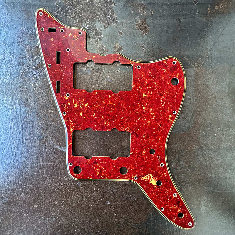 Fender Jazzmaster Pickguard Red Tortoise Shell Reverb
