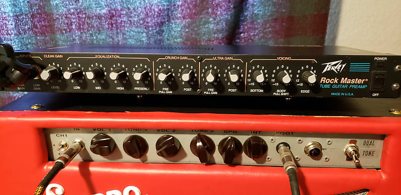 Peavey Rock Master Preamp | Reverb Peavey Rock Master Preamp | Reverb