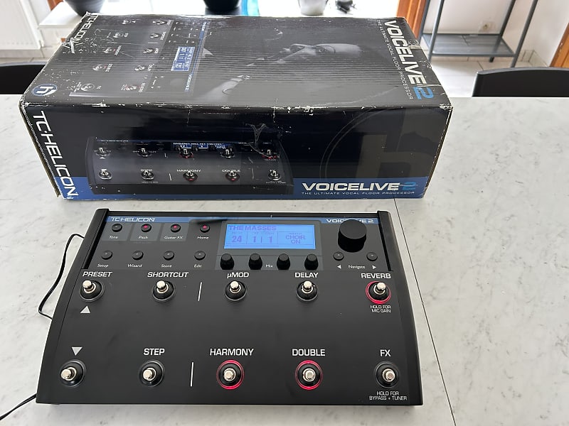 TC-HELICON VoiceLive2 ボーカルプロセッサー エフェクター Amazon.com: TC-Helicon VoiceLive 2 Vocal Effects Processor