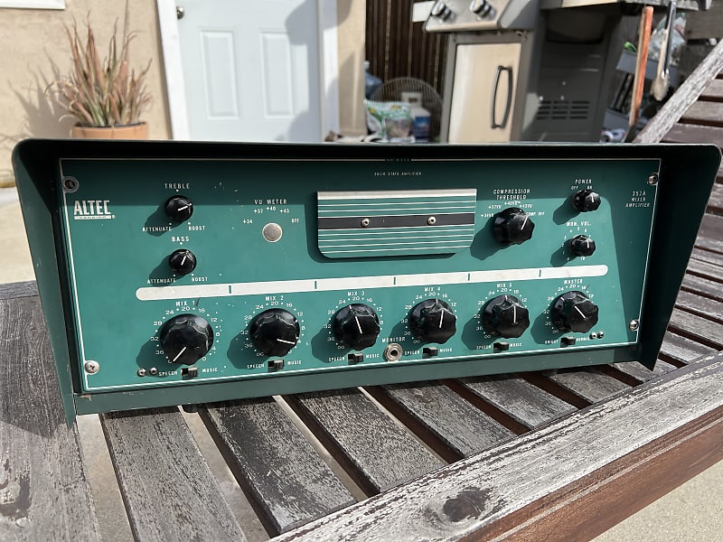 Altec 352a Mixer Mic Preamps Reverb