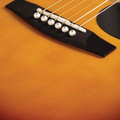 Indiana IDA-TB Dakota 39 Series Concert Shape Spruce Top Mahogany Back/Side 6-String Acoustic Guitar image 5