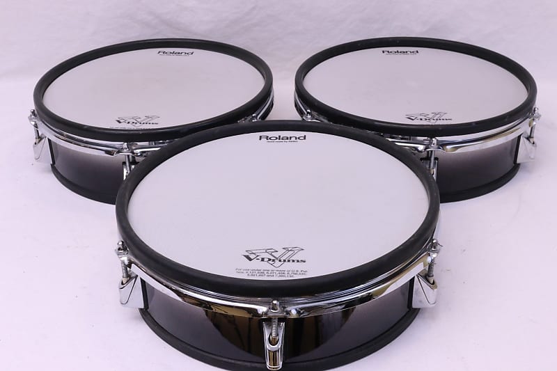 THREE Roland PD-125 BK V Drum 12