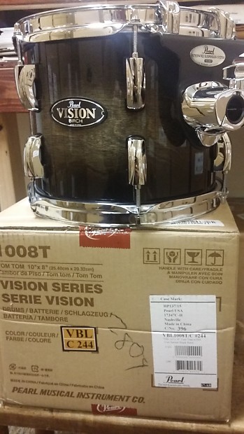 NEW Pearl VBL Vision VBL1008T C244 10x8 Natural Black Reverb Canada
