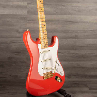 USED - Fender Custom Shop '56 NOS Fiesta red stratocaster s#R88311 image 6