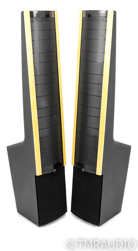 Martin Logan AEON Electrostatic Floorstanding Speakers; Black & Maple Pair image 1