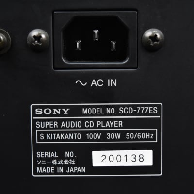 Sony SCD-777ES Super Audio CD SACD player in very good Condition image 18