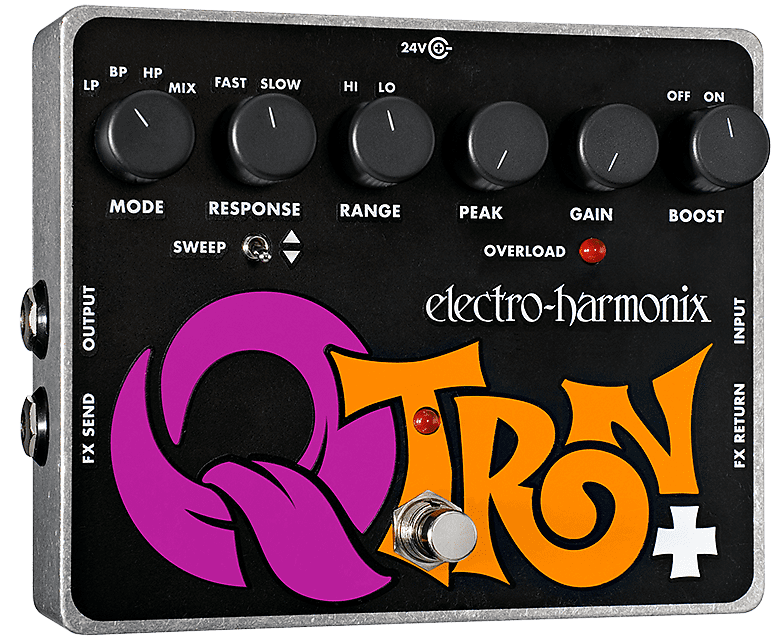 New Electro-Harmonix EHX Q-Tron Plus Envelope Filter Guitar Pedal! QTron + image 1