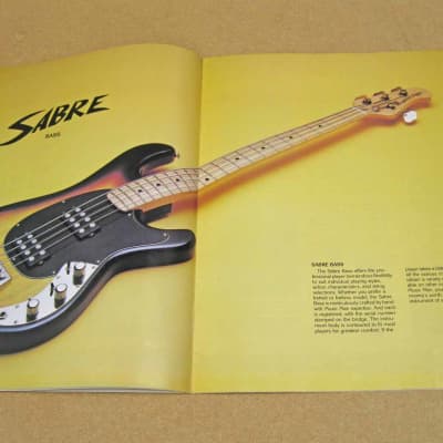 Music Man Instruments Catalog 1980 image 4