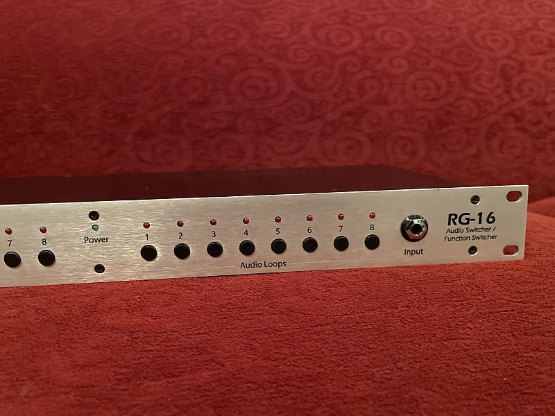 Rjm Rg-16 Effects and Amp Switching Unit - Nice Condition w/power 