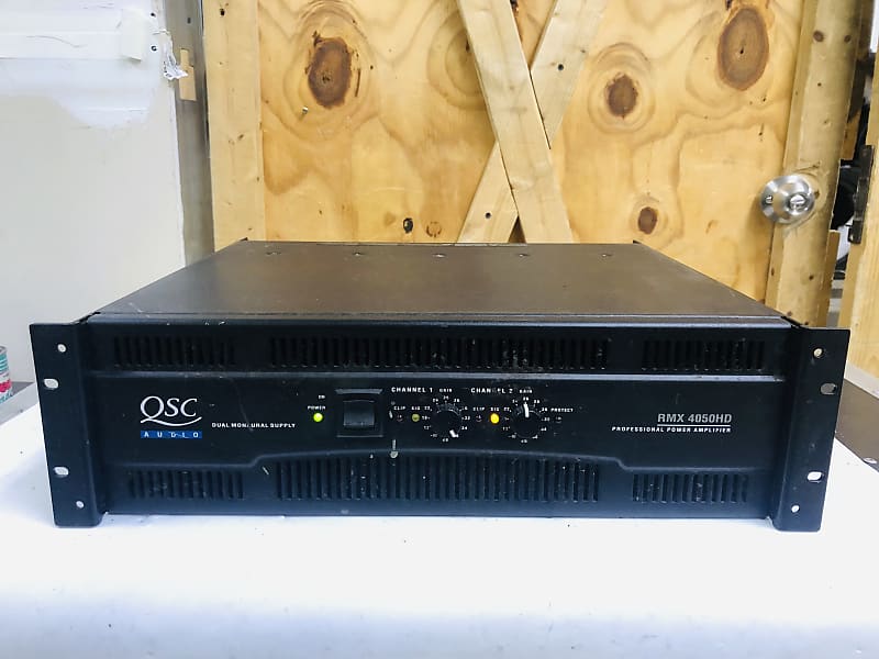 QSC RMX4050HD 2-Channel Professional Power Amplifier 2400W | Reverb