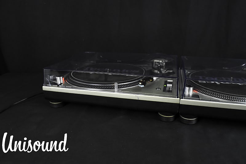 Technics SL-1200 MK3D Silver pair Direct Drive DJ Turntable [Very