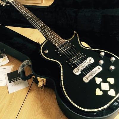 Zemaitis C24SU Black Pearl Heart | Reverb UK