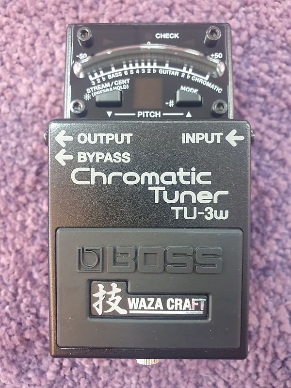 BOSS TU-3W(J) Chromatic Tuner WAZA CRAFTシリーズ ギターチューナー