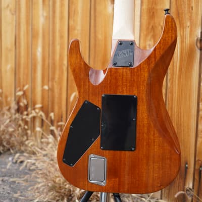 ESP USA M-III FR  Vintage Natural 6-String Electric Guitar w/ Black Tolex Case (2021) image 5