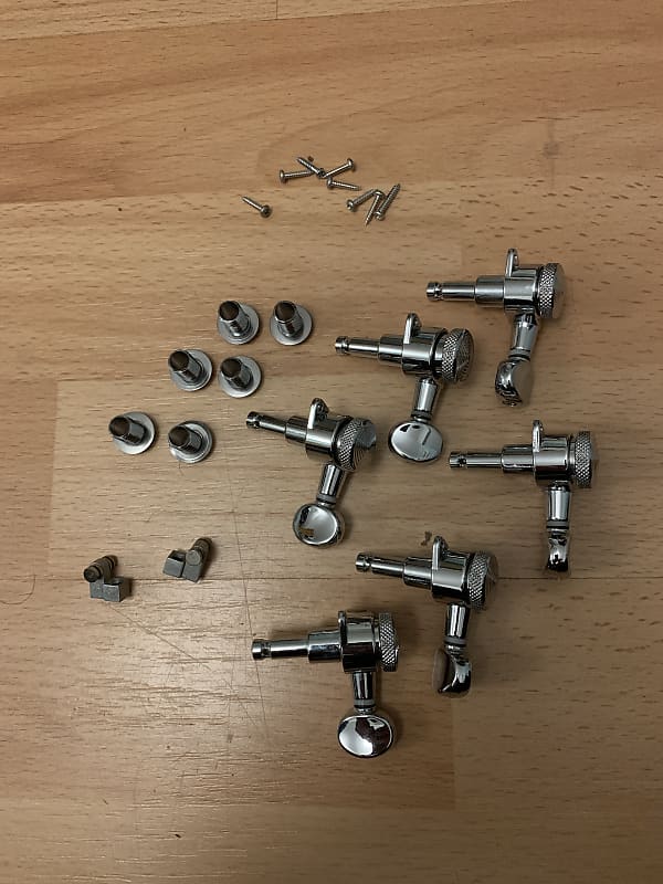 Jin Ho Locking tuning heads Chrome Reverb