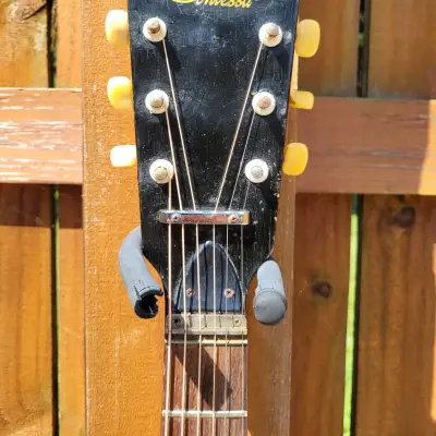 1960's Framus (Germany) Made Contessa Texan Flattop Acoustic Guitar Good Player Gigbag Included image 4