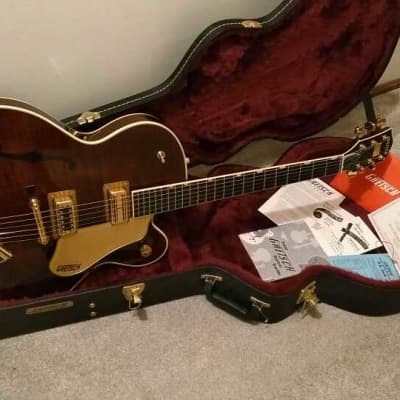 Gretsch G6122T-59 Vintage Select '59 Chet Atkins Country Gentleman with Bigsby 2016 - Present - Walnut Stain image 2