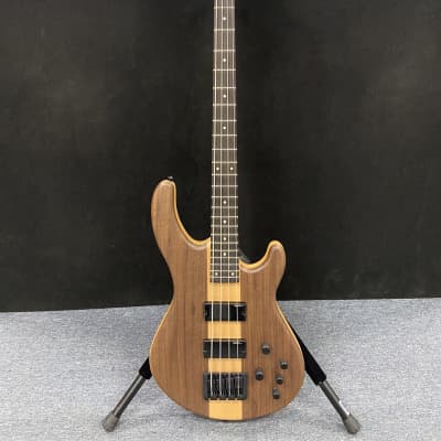 Dean Edge Select Walnut Satin  Natural 4 String Active Bass   New! image 2