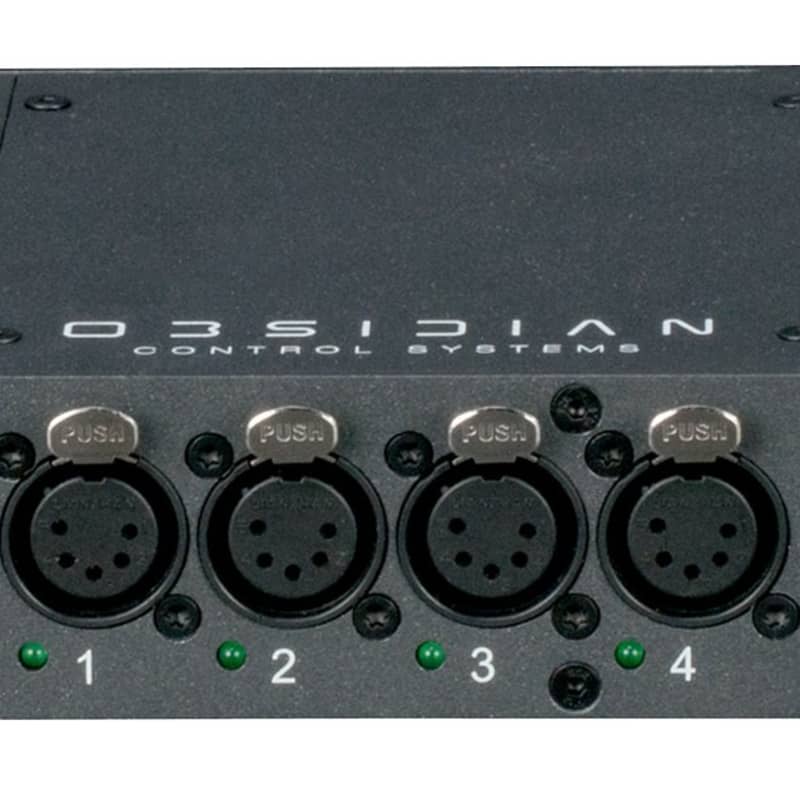 Obsidian Netron RDM 6XL Compact DMX/RDM Splitter - Sound Productions