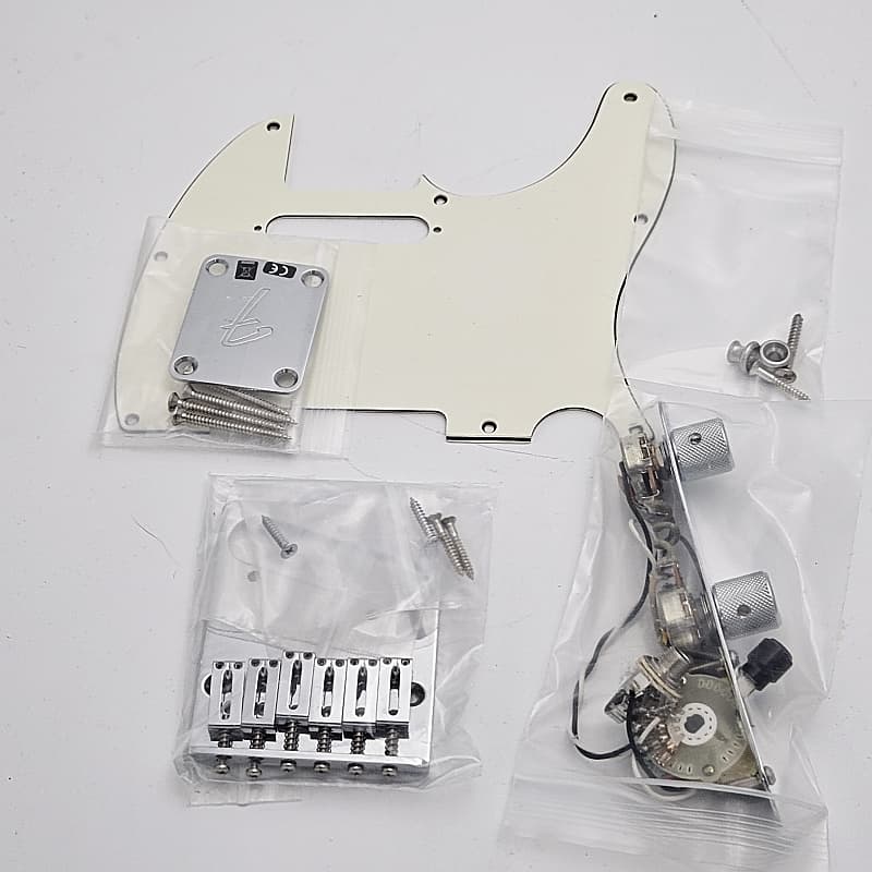 Fender Telecaster Hardware Pickguard Gotoh Bridge Amr Reverb