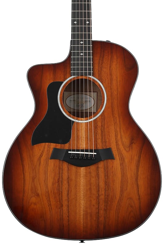 Taylor 224ce-K DLX Left-handed Acoustic-electric Guitar - Shaded Edgeburst with Layered Koa Back & Sides image 1