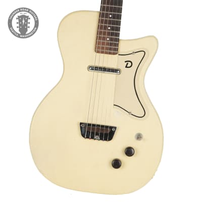 1956 Danelectro U1 Grained Ivory Leatherette for sale