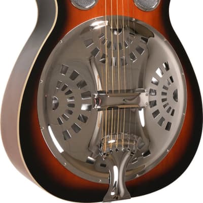 Gold Tone PBR Paul Beard Signature Roundneck Resonator Guitar, Sunburst w/ Case image 1
