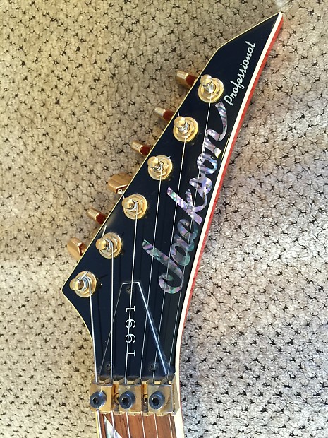 Very Rare 1991 Jackson Soloist Professional Limited Edition