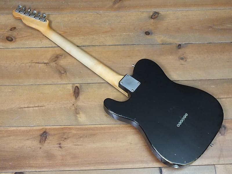 Rebel Relic T-Series 69 Aged Thinline Black Over TV Yellow
