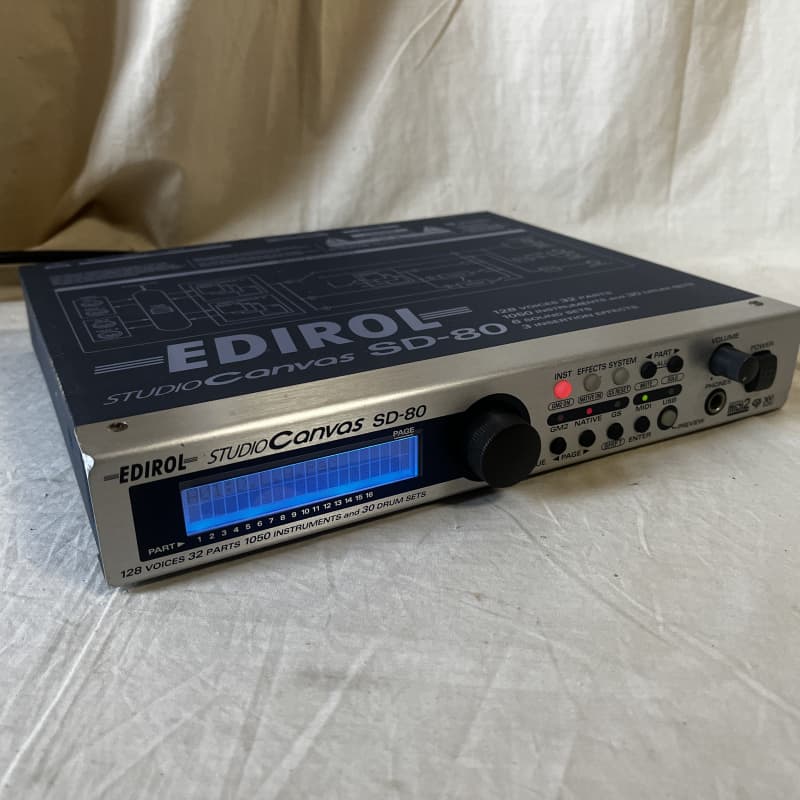 Roland Edirol SD-90 Studio Canvas 128-Voice Sound Module & USB