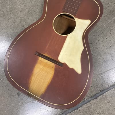 Lyra Regal Parlor Guitar 1960s Vintage Project image 2