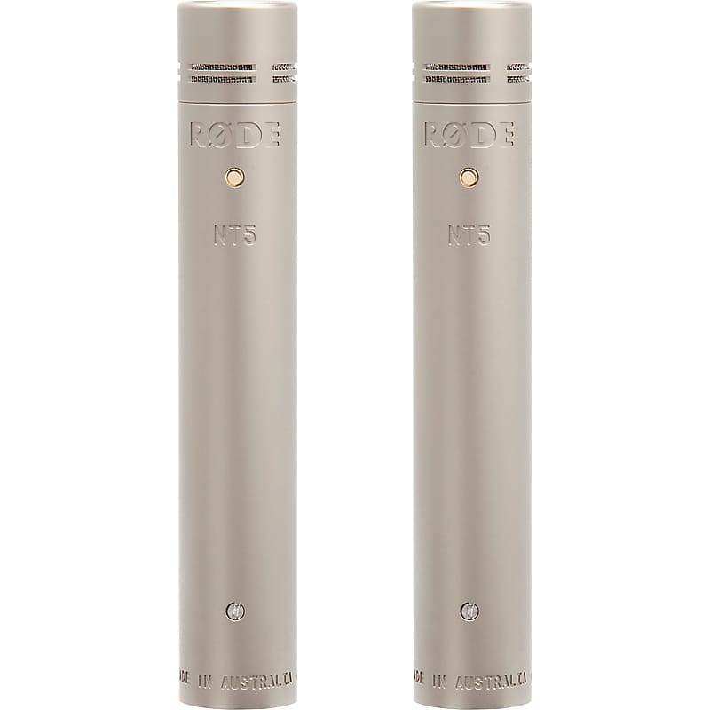 Rode NT5 MATCHED PAIR Small-Diaphragm Cardioid Condenser Microphones image 1