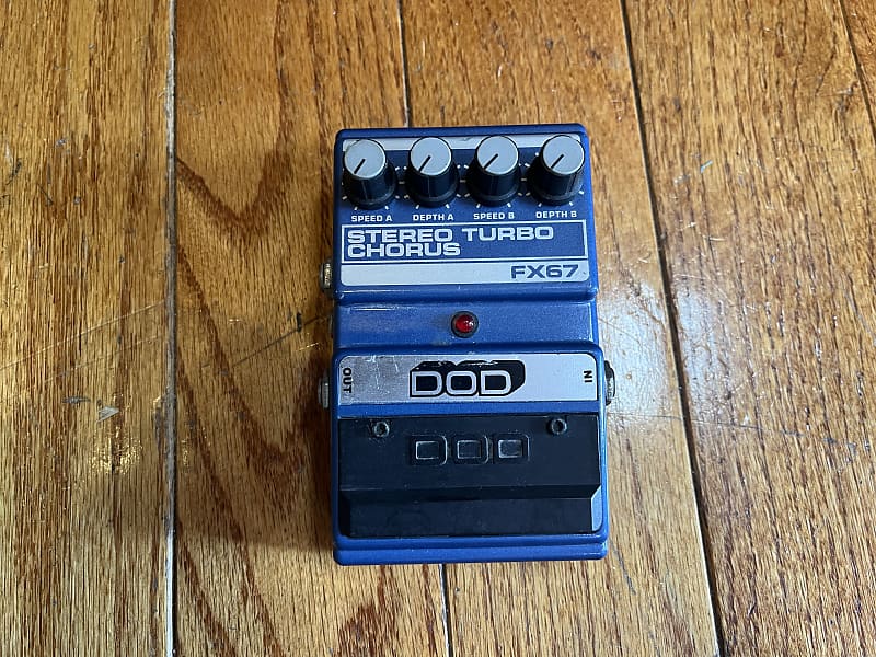 DOD Stereo Turbo Chorus FX67 1988 - 1990 - Blue | Reverb
