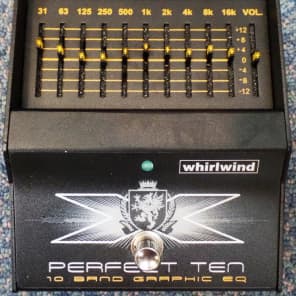 Amazon.com: Whirlwind Bass Ten 10-Band Bass EQ Pedal