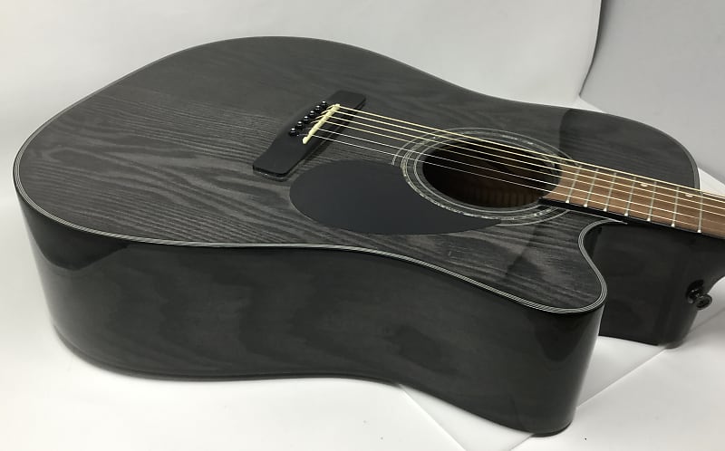 Samick D-4CE TBK Black Greg Bennett Design Acoustic Electric Guitar