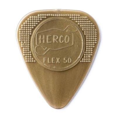 Dunlop Herco 100-Pack Flex 50 Light Nylon Guitar Picks HE210 image 1
