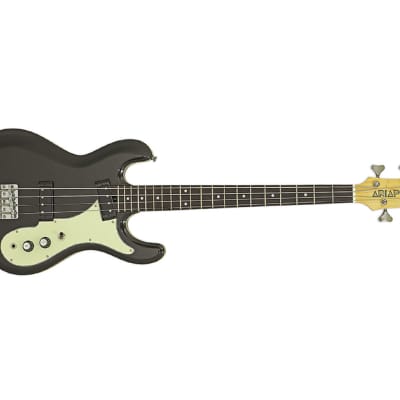 Aria Pro II DMB-206 4-String Bass Guitar - Black image 4