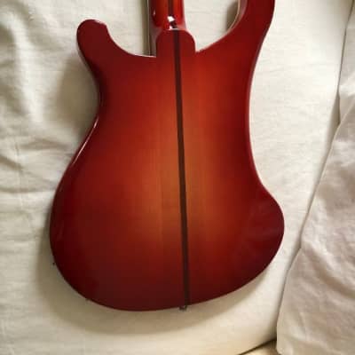 Vintage 1974 Rickenbacker 4001 Fireglo Bass w/OHSC image 4