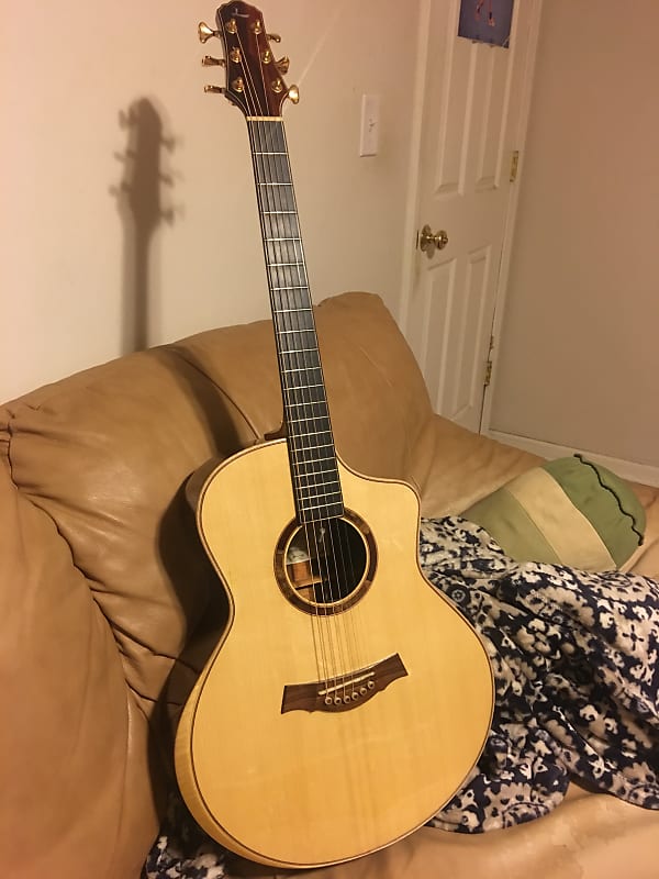 acoustic guitar Le Chant LY JC 80A w K&K trinity system