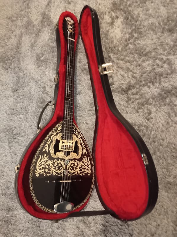 Greek Bouzouki with HARDCASE and pickup and 300 backing track Reverb