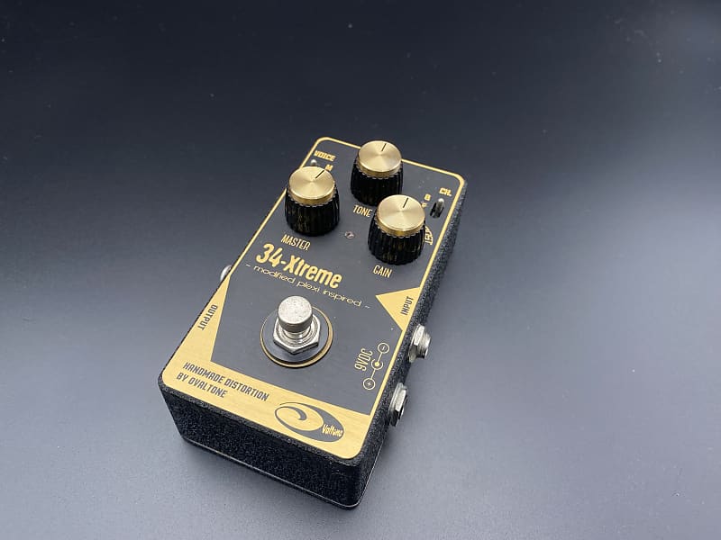 Ovaltone 34-Xtreme Modified plexi inspired Distortion Effect Pedal Made in  Japan
