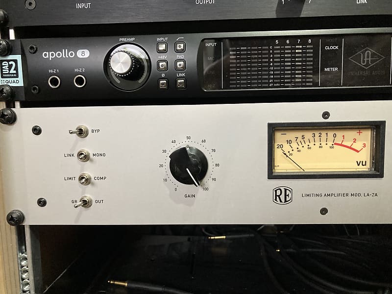 Reamp Electronics LA-2A - vintage tube optical compressor replica image 1