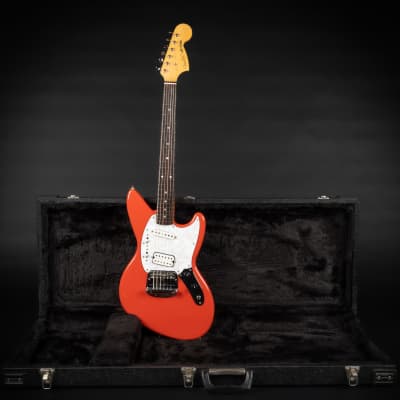 1996 Fender MIJ JGS-65 Jag-Stang RW - Fiesta Red | Nirvana Kurt Cobain Signature Japan | Case for sale