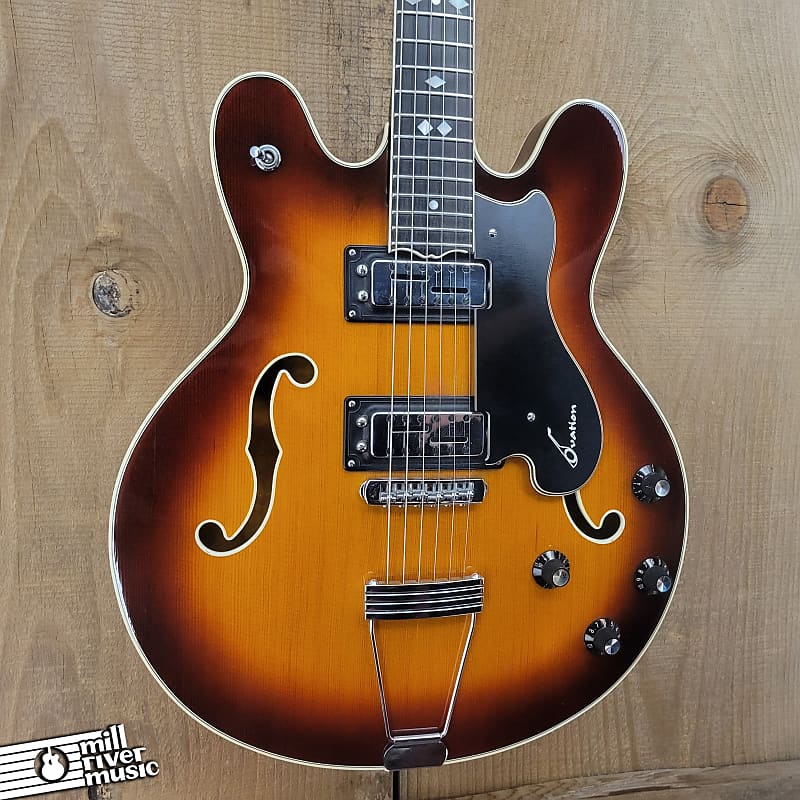 Ovation Thunderhead Deluxe Hollowbody Electric Guitar Vintage 1968